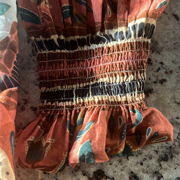 Farm Floral Bohemian Tapestry Blouse - Multicolor - Picture 6 of 10